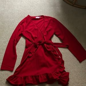 Princess polly wrap dress